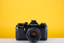 Load image into Gallery viewer, Pentax MG Black 35mm SLR Film Camera with 50mm f2
