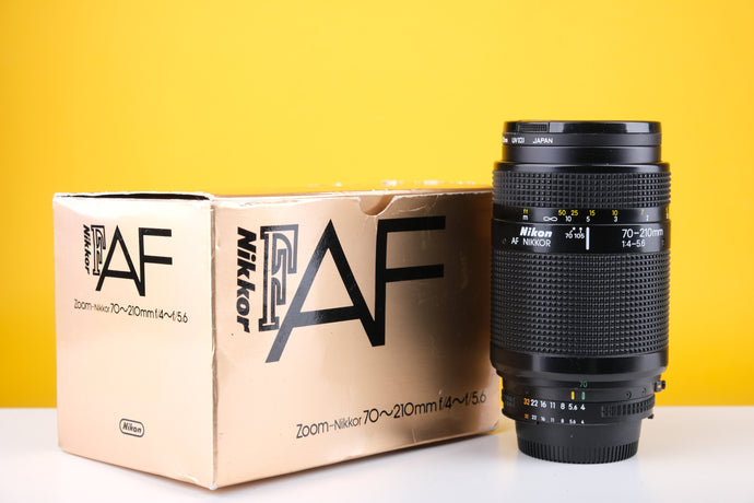 Nikon AF 70-210mm f4-5.6 Lens