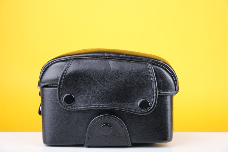 Minolta Camera Black Leather Case