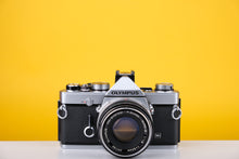 Load image into Gallery viewer, Olympus OM-1n 35mm SLR Film Camera with Zuiko 50mm f1.8 Lens
