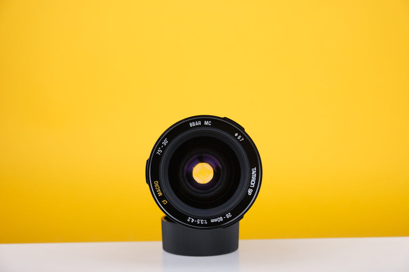 Tamron SP 28-80mm f3.5-4.2 Lens PK Mount For Pentax Film Camera