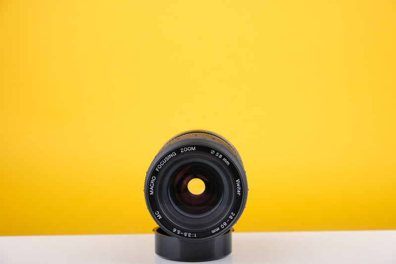 Vivitar 28-80mm f3.5-5.6 Macro Lens FD Mount