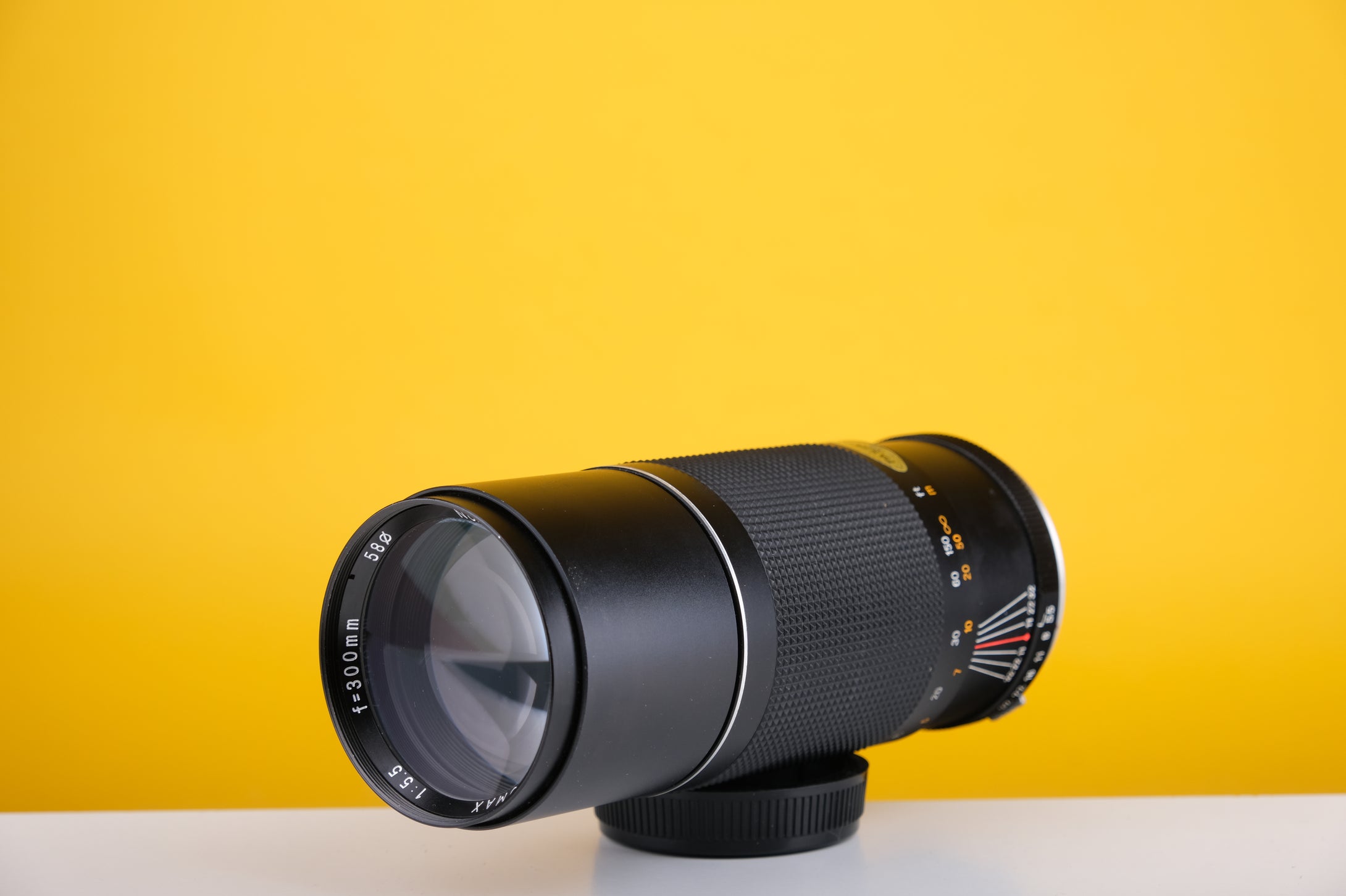 Optomax 300mm f5.5 Lens OM Mount with Case