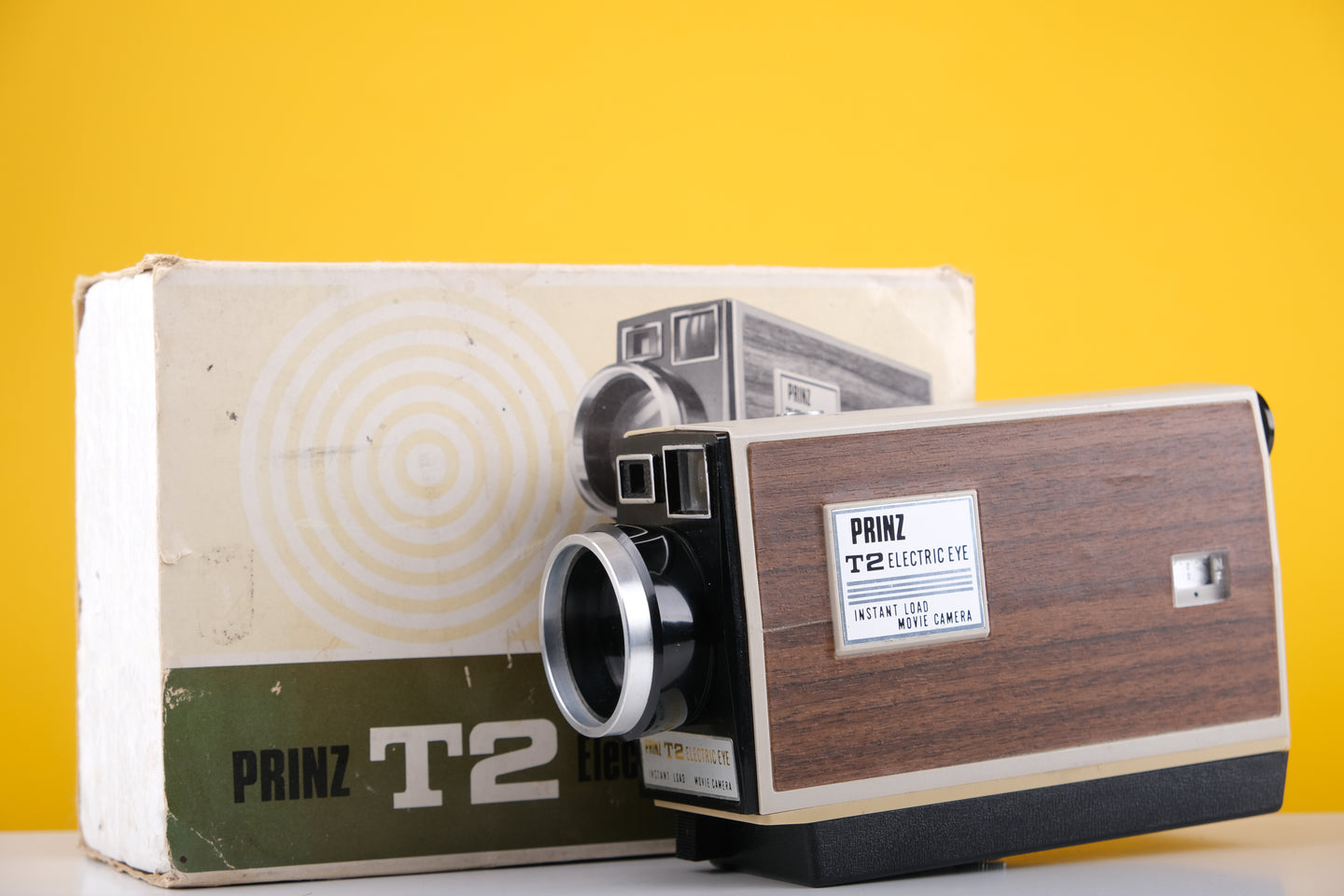 Print T2 Electric Eye Instant Load Super 8 Movie Film Camera