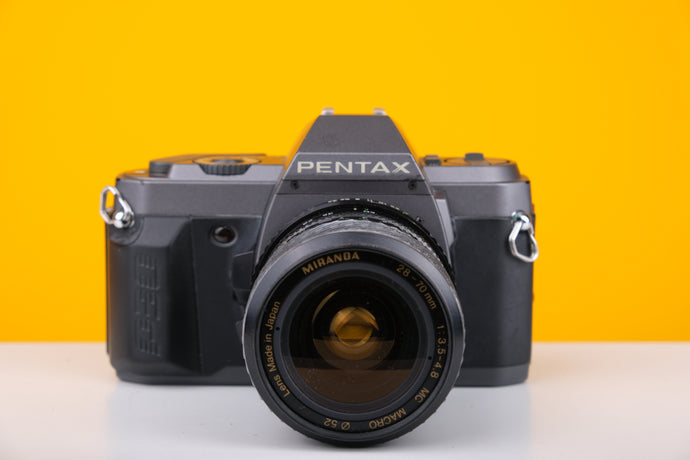 Pentax P30 35mm Film SLR with Miranda 28-70mm Lens