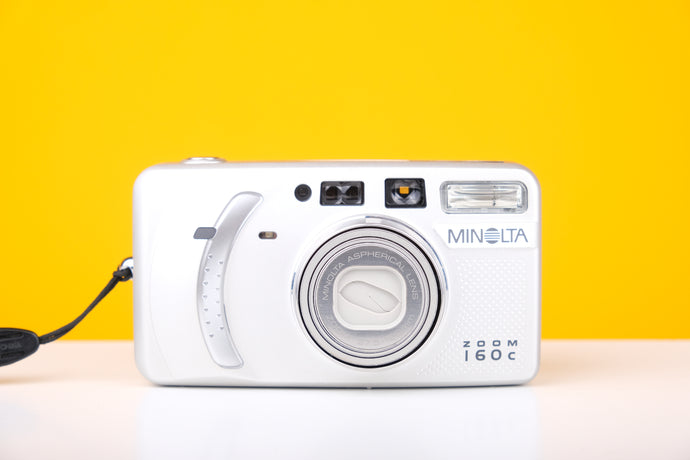 Minolta Zoom 160c 35mm Point and Shoot Film Camera