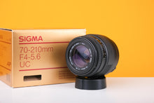 Load image into Gallery viewer, Sigma 70-210mm f/4 UC for Canon
