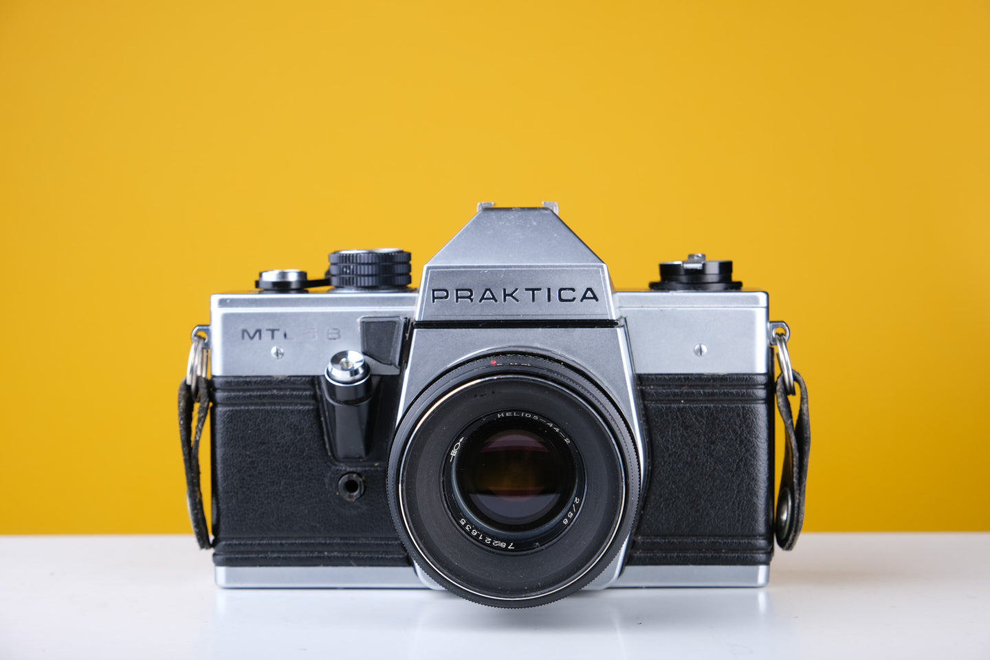 Praktica MTL5 B 35mm Film Camera with Helios 58mm f2 Prime Lens