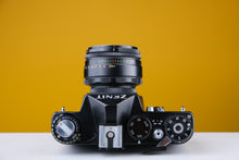 Load image into Gallery viewer, Zenit 11 35mm Film Camera with Helios 44M 58mm f2 Lens
