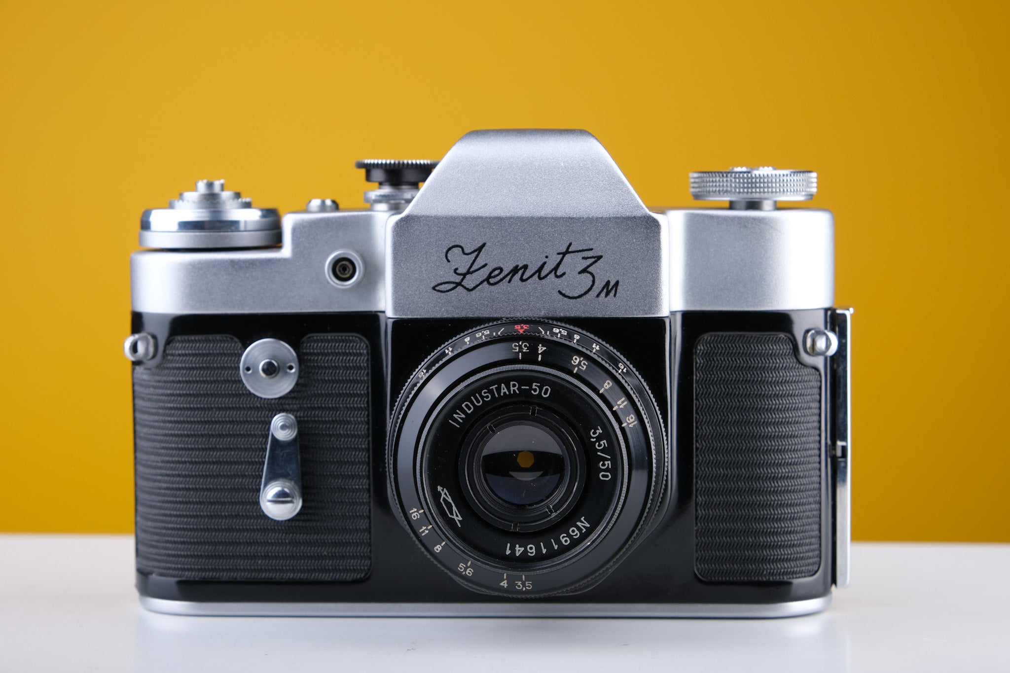 Zenit 3M 35mm SLR Film Camera with Industar 50mm f3.5 Lens