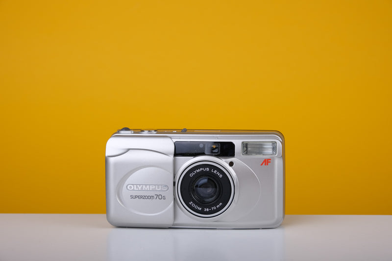 Olympus Superzoom 70G 35mm Point and Shoot Film Camera