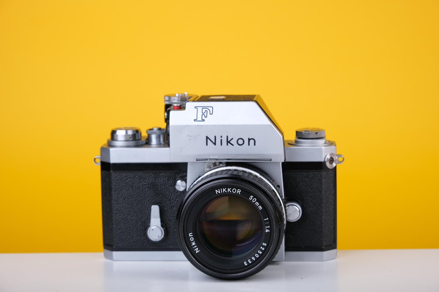 Nikon F Photomic 35mm Film Camera with Nikkor-S Auto 50mm f/1.4 Lens