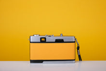 Load image into Gallery viewer, Olympus Trip 35 Vintage Film Camera with Zuiko 40mm f2.8 Lens With New Yellow Leather Skin
