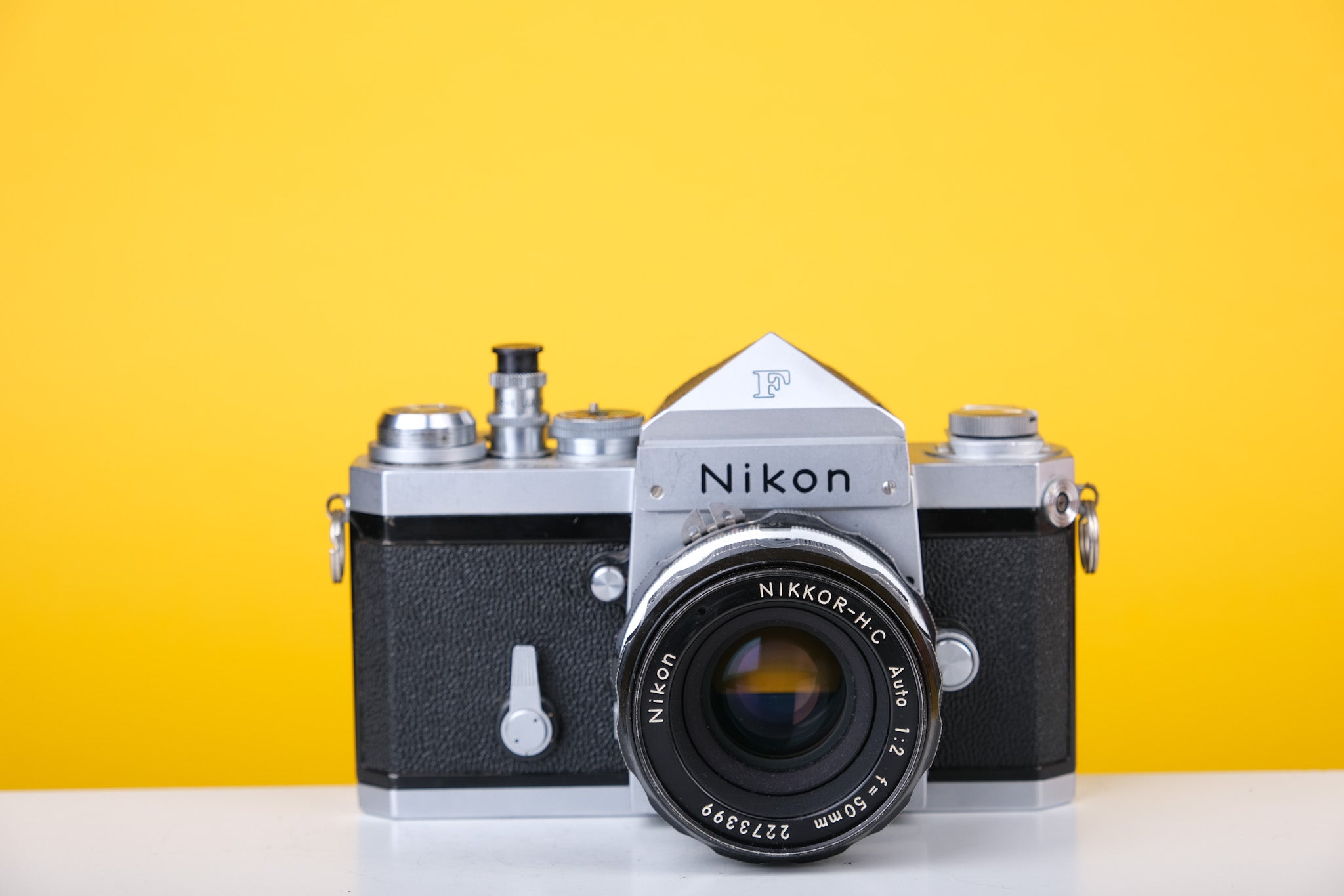 Nikon F 35mm SLR Film Camera with 50mm f2 Lens