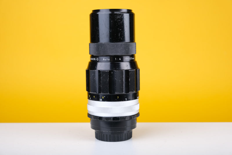Nikkor-Q 200mm f4 Lens Ai