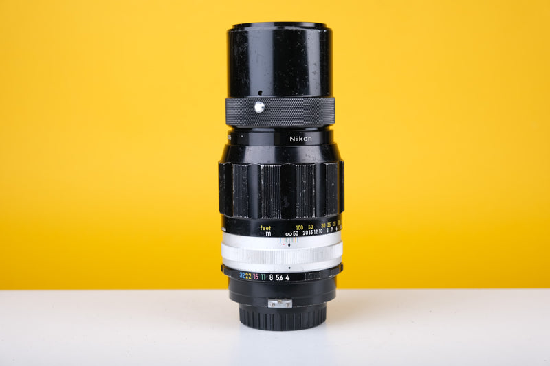 Nikkor-Q 200mm f4 Lens Ai