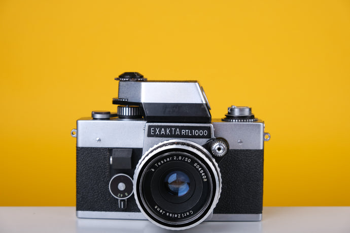 Exakta RTL1000 35mm SLR Film Camera with Carl Zeiss 50mm f1.8