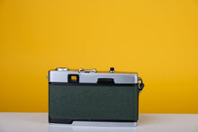 Load image into Gallery viewer, Olympus Trip 35 Vintage Film Camera With Dark Green Leather Skin
