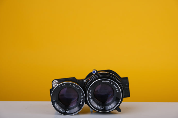 Mamiya Sekor S 80mm f2.8 TLR Lens Blue Dot for C330 C220 
