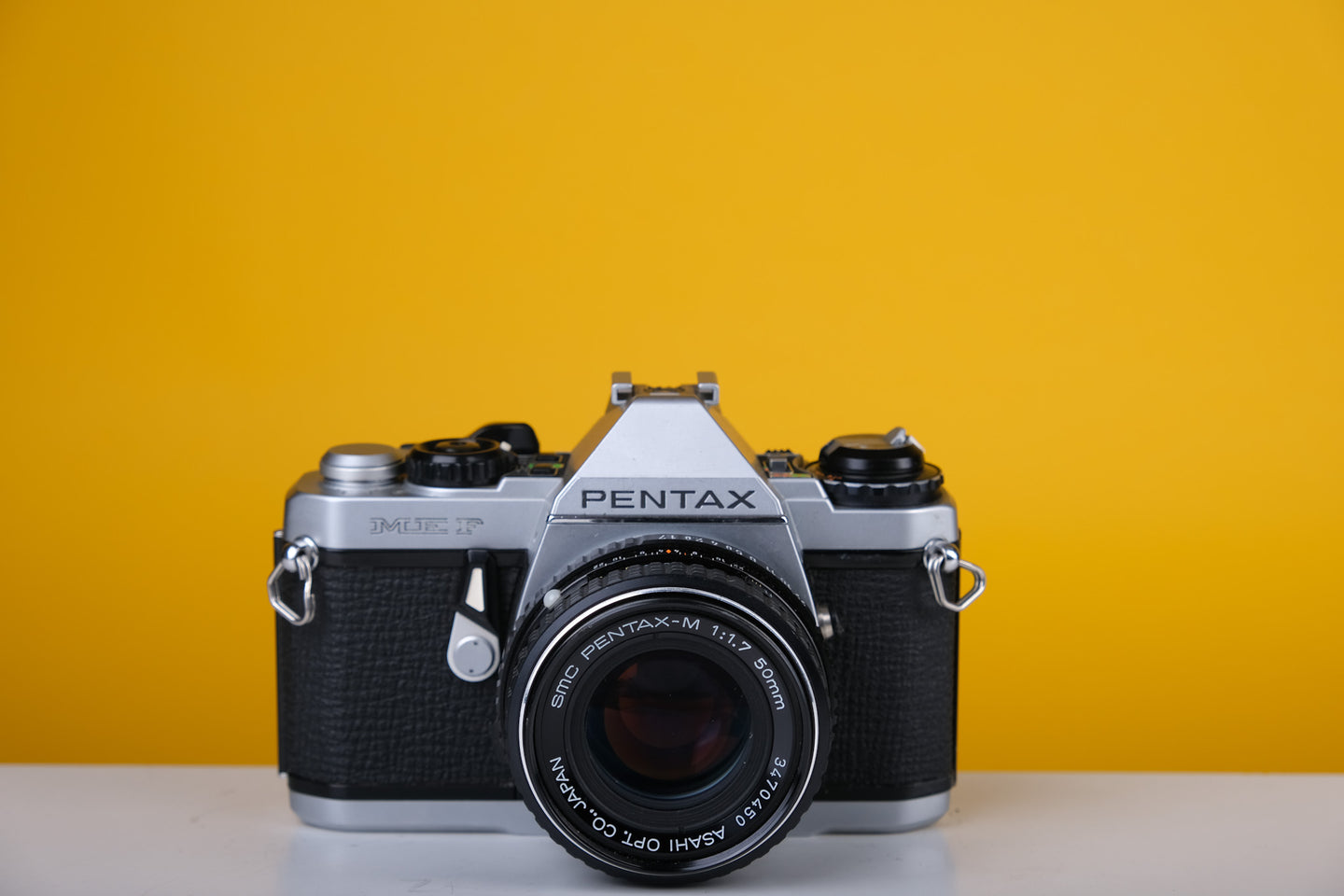 Pentax ME F 35mm SLR Film Camera with 50mm f1.7 Lens Boxed