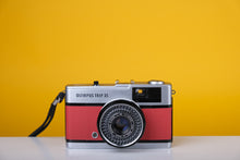 Load image into Gallery viewer, Olympus Trip 35 Vintage Film Camera with Zuiko 40mm f2.8 Lens Serviced with New Red Skin
