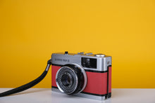 Load image into Gallery viewer, Olympus Trip 35 Vintage Film Camera with Zuiko 40mm f2.8 Lens with Customised Red Skin

