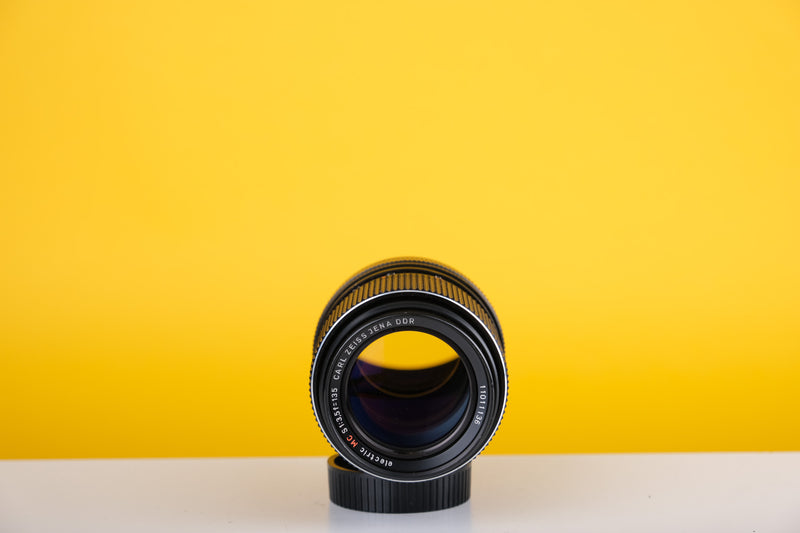 Carl Zeiss Jena DDR electric MC 135mm f3.5 Lens