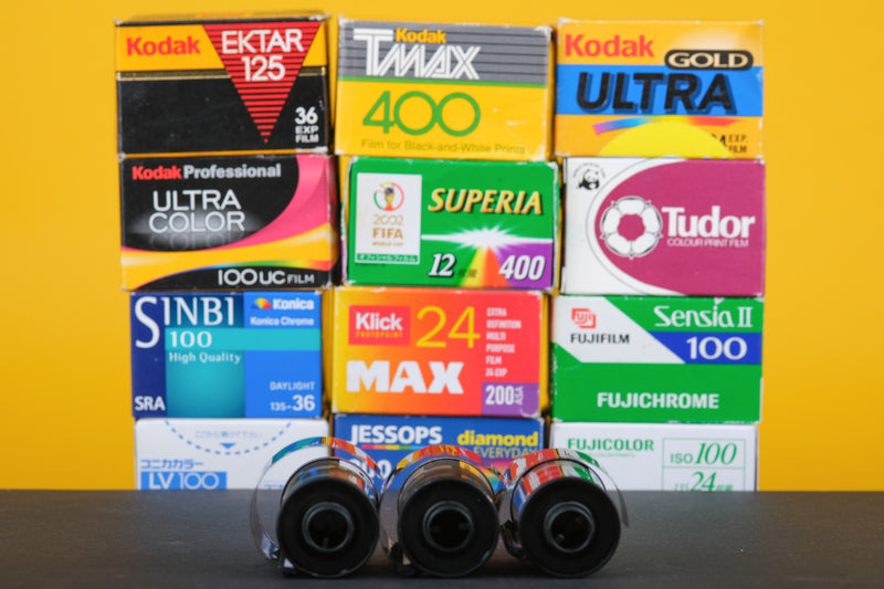 Lucky Dip Box 3x 35mm Expired Film