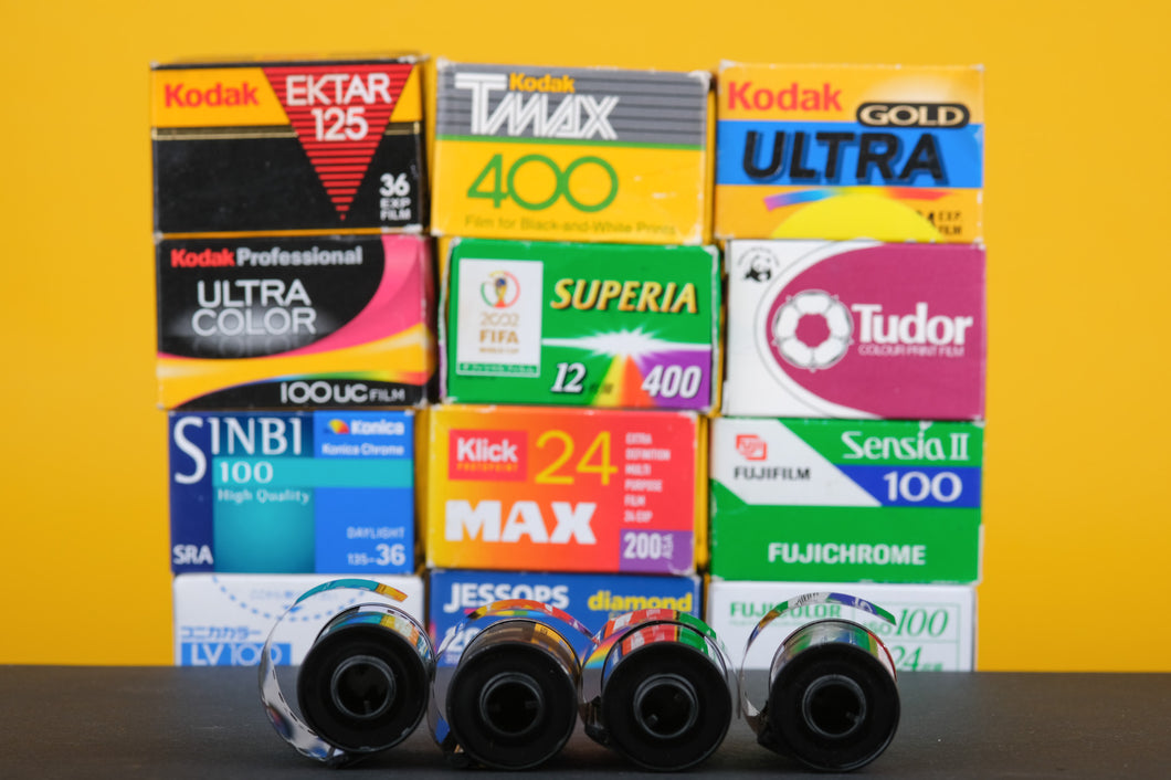 Lucky Dip Box 4x 35mm Expired Film