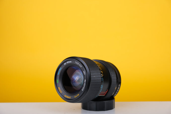 Chinon MC Macro Zoom 35-80mm f3.5-4.9 PK Lens