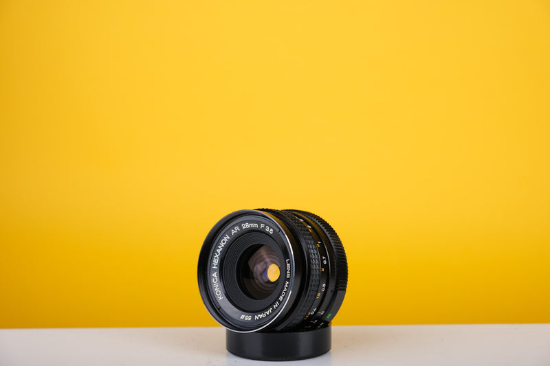 Konica Hexanon AR 28mm f3.5 Lens
