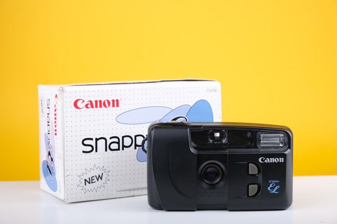 Canon Snappy EL 35mm Point and Shoot Film Camera Boxed