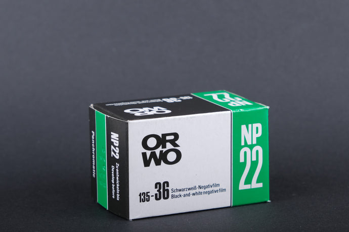 Orwo NP 22 35mm Expired Black and White Film 36exp