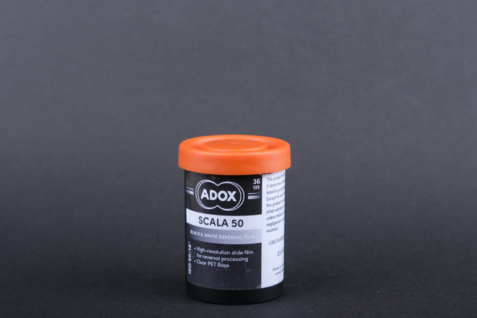 Adox Scala 50 35mm Expired Black and White Reversal Film 36exp