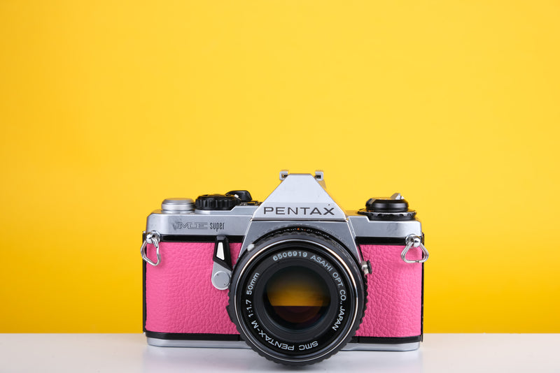 Pentax ME Super 35mm SLR Film Camera with SMC Pentax-M 50mm f1.7 Lens