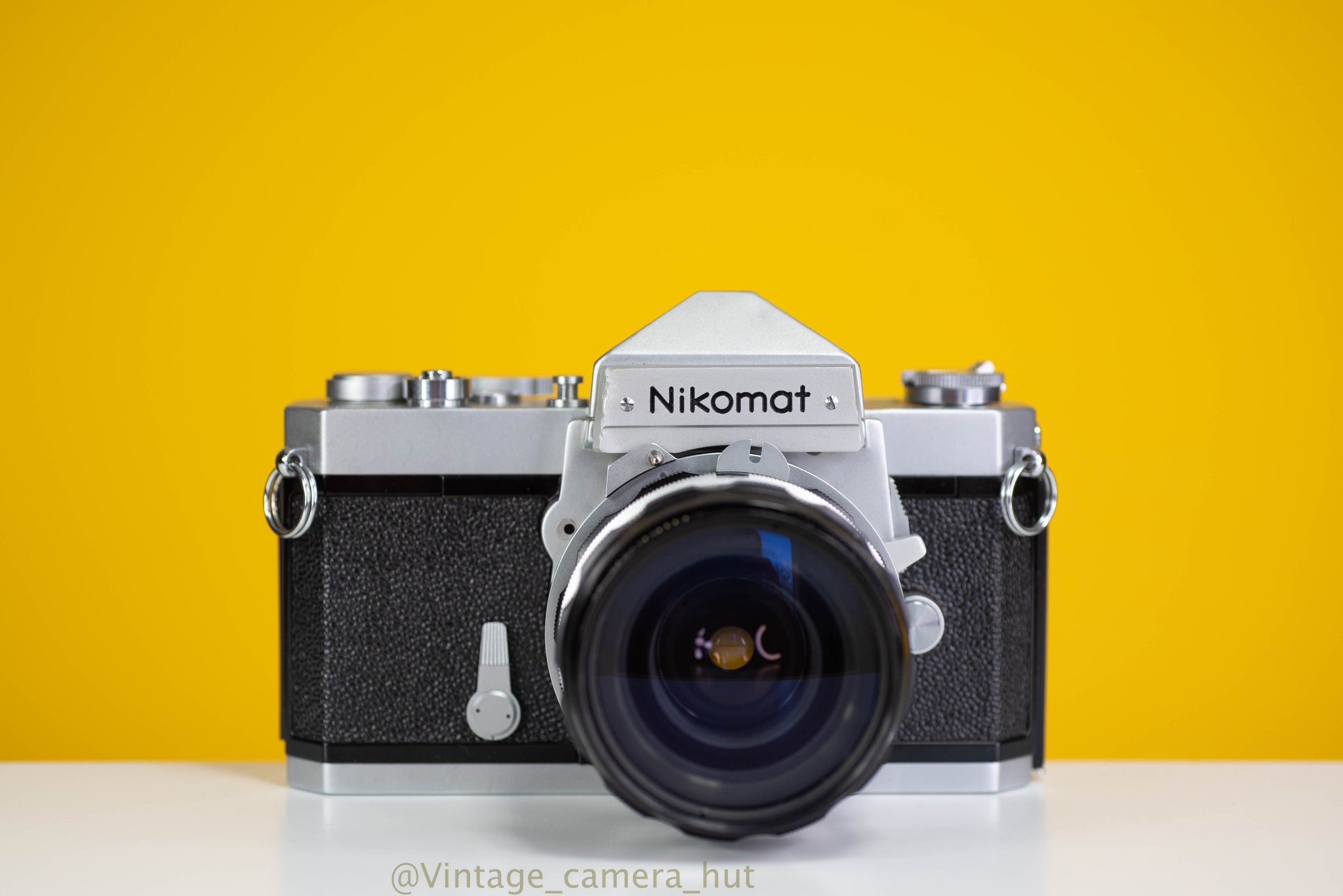 Nikkormat FTN 35mm Film Camera with Nikkor 28mm f/3.5 Lens 