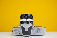 Load image into Gallery viewer, Nikkormat FTN 35mm Film Camera with Nikkor 28mm f/3.5 Lens
