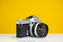 Load image into Gallery viewer, Nikkormat FTN 35mm Film Camera with Nikkor 28mm f/3.5 Lens
