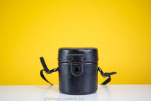Load image into Gallery viewer, Canon Black Leather Lens Case
