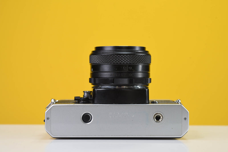 Fujica ST605 35mm Film Camera with Fujinon 55mm f/2.2 Lens and Case
