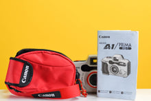 Load image into Gallery viewer, Canon Sure Shot A-1 35mm Film Camera Point and Shoot Underwater Camera
