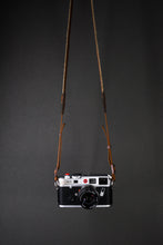 Load image into Gallery viewer, Brown Cotton Leather Camera Strap
