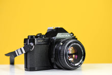 Load image into Gallery viewer, Pentax MV 35mm SLR Film Camera with Pentax-M 50mm f/2 Lens

