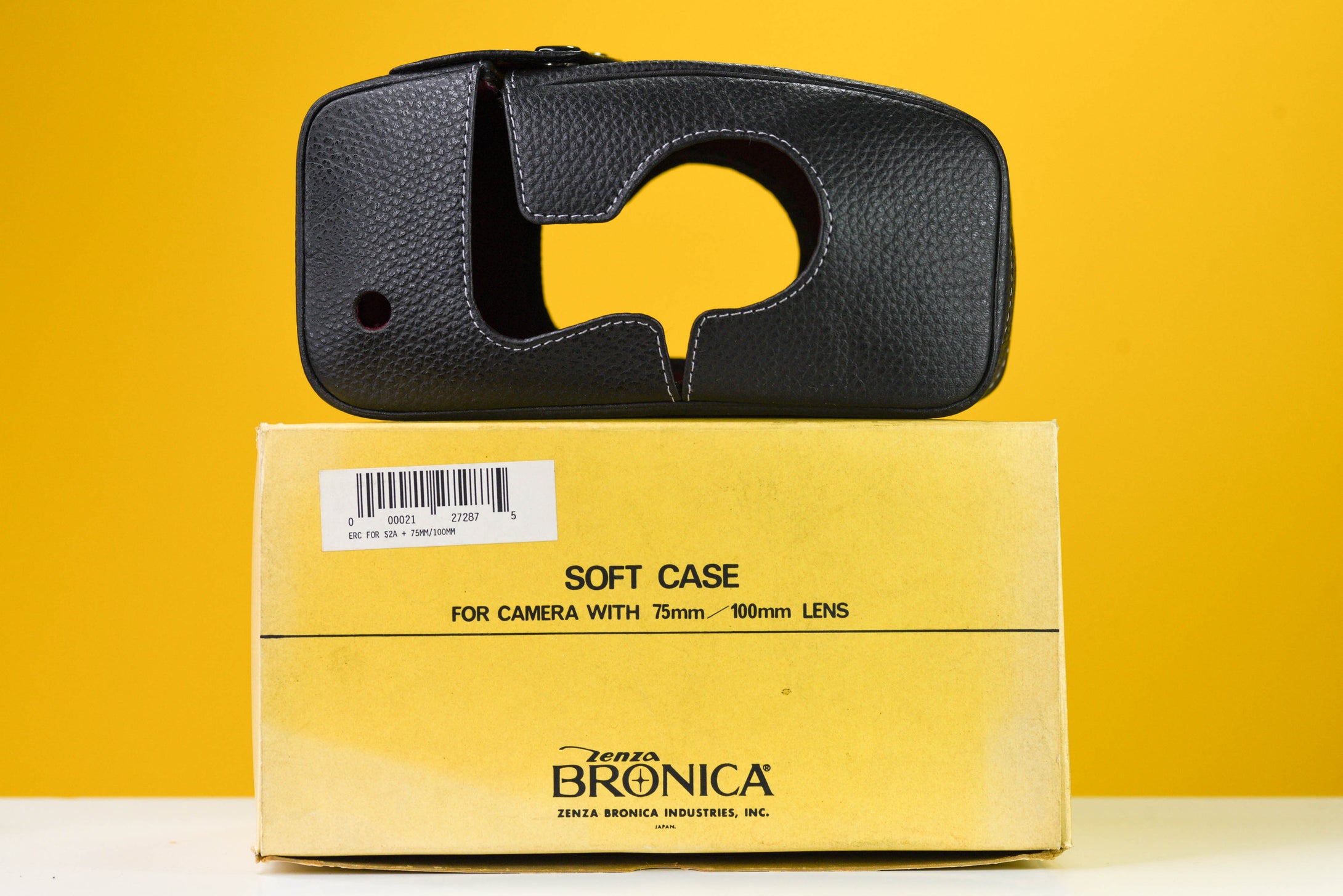 Zenza Bronica  Genuine OriginalSoft Leather Carrying  Case In Box