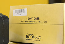 Load image into Gallery viewer, Zenza Bronica  Genuine OriginalSoft Leather Carrying  Case In Box
