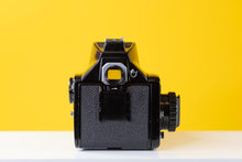 Load image into Gallery viewer, Mamiya M645J 120 Medium Format Film Camera with Mamiya Sekor 210mm f/4 Lens
