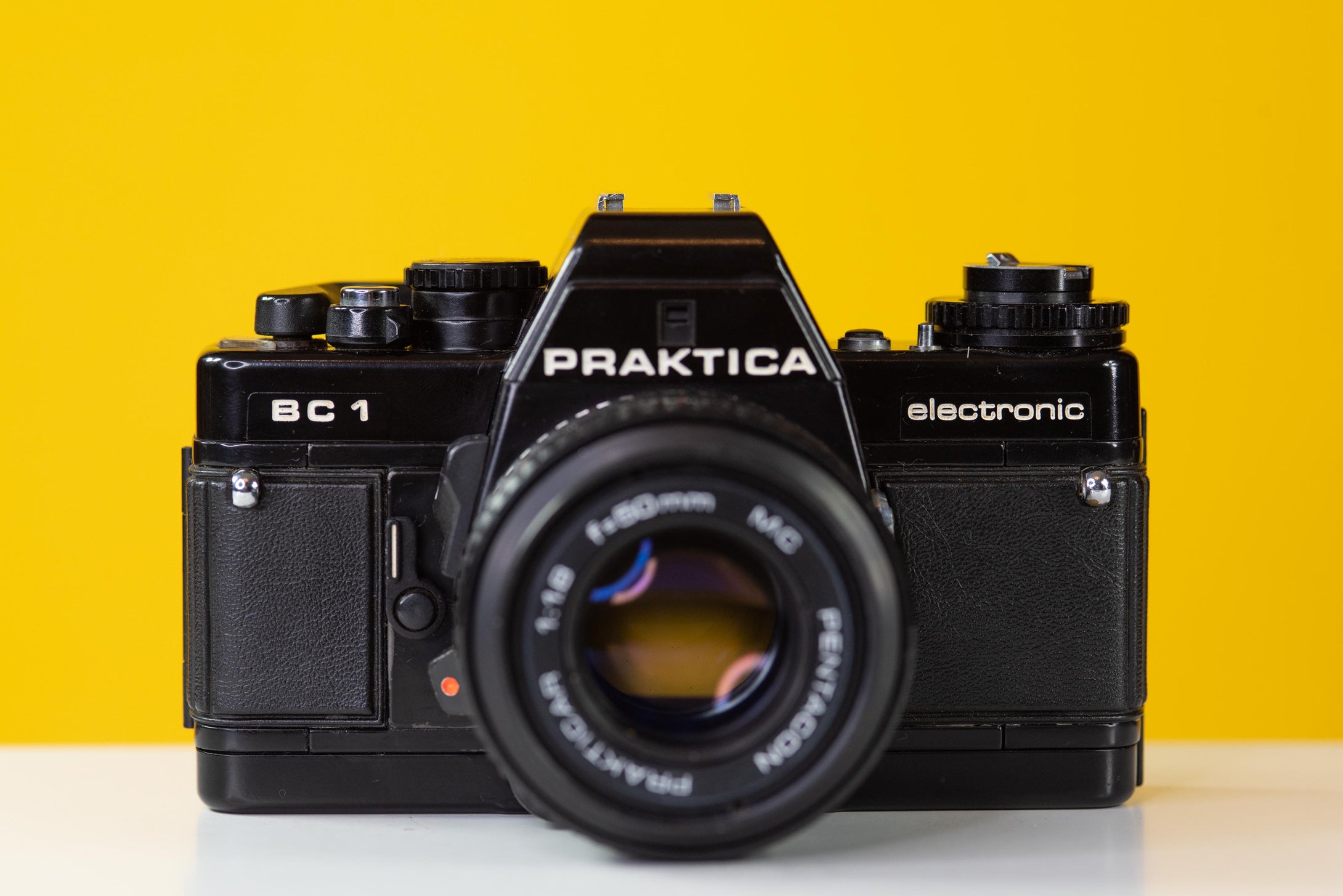 Praktica BC1 Electronic Vintage 35mm Film Camera with Pentacon 50mm f/1.8 Prime Lens