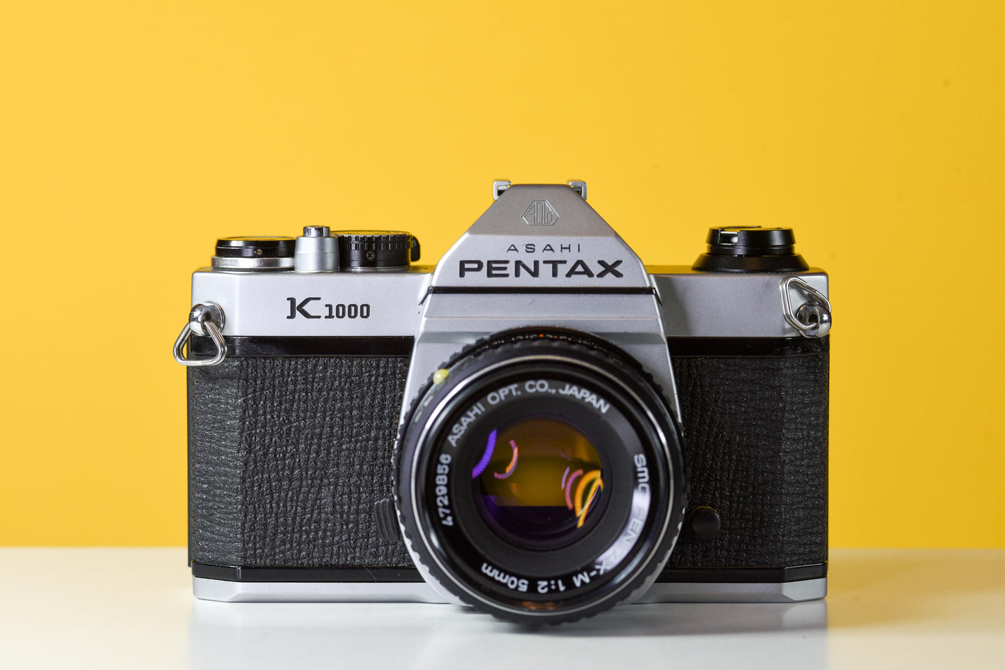 Pentax K1000 35mm Film Camera with SMC Pentax M 50mm f/1.7 Prime Lens