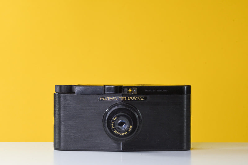 Purma Special 127 Film Camera with Leather Case