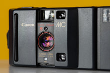 Load image into Gallery viewer, Canon MC 35mm Film Camera Point and Shoot with Case
